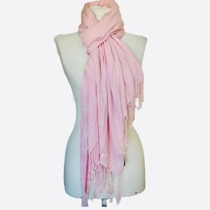 Spectrum 100% Rayon Pink Scarf